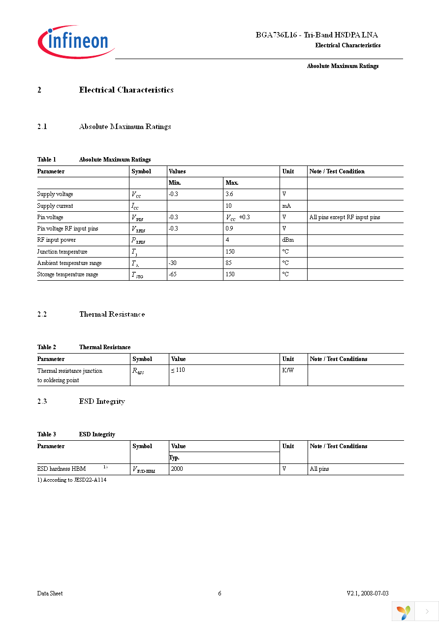 BGA 736L16 E6327 Page 6